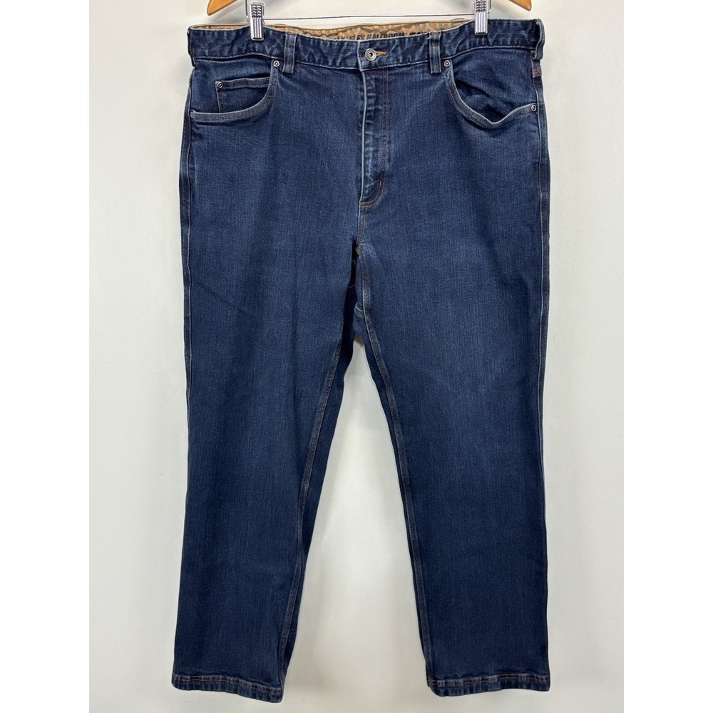 Duluth Trading Co Jeans Men's Size 40X32 Coolmax Ballroom Double Flex Denim Blue